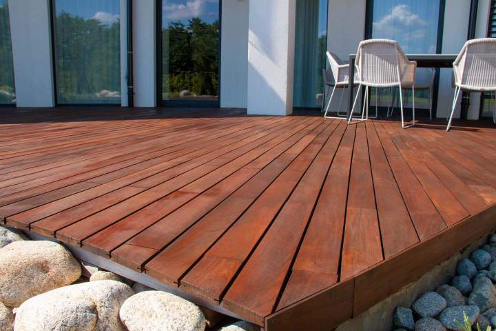 Création de terrasse en bois, Miramont-de-Guyenne